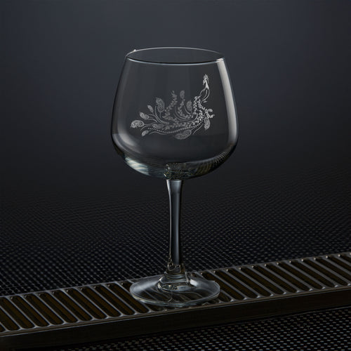 Peacock Gin Glass