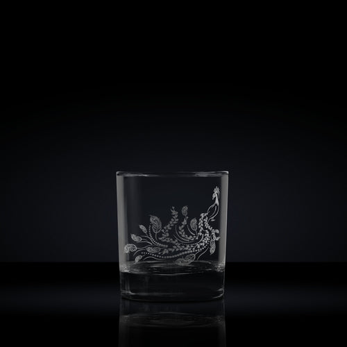 Peacock Whisky Glass