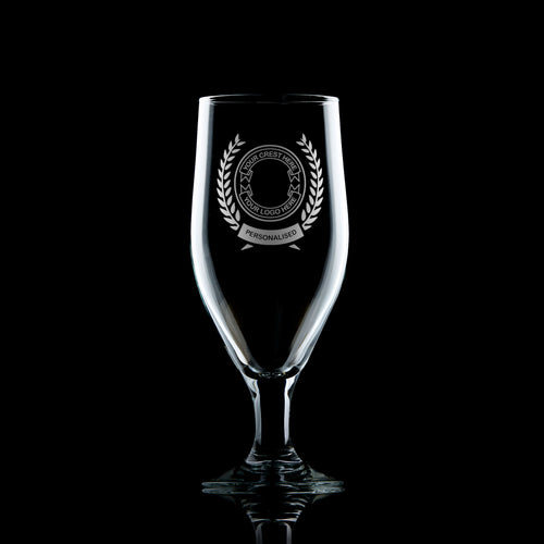 Custom Engraved Stemmed Beer Glass