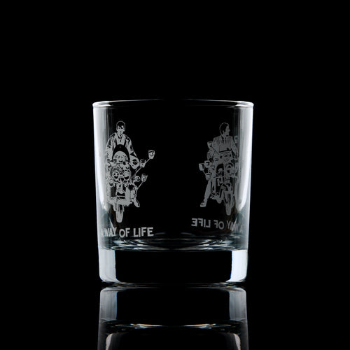 Personalised Quadrophenia Whisky Glass