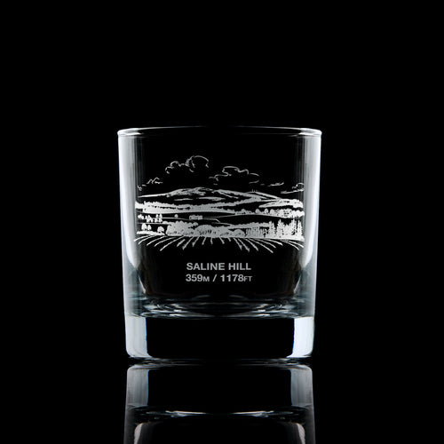 Saline & Knockhill Whisky Glass