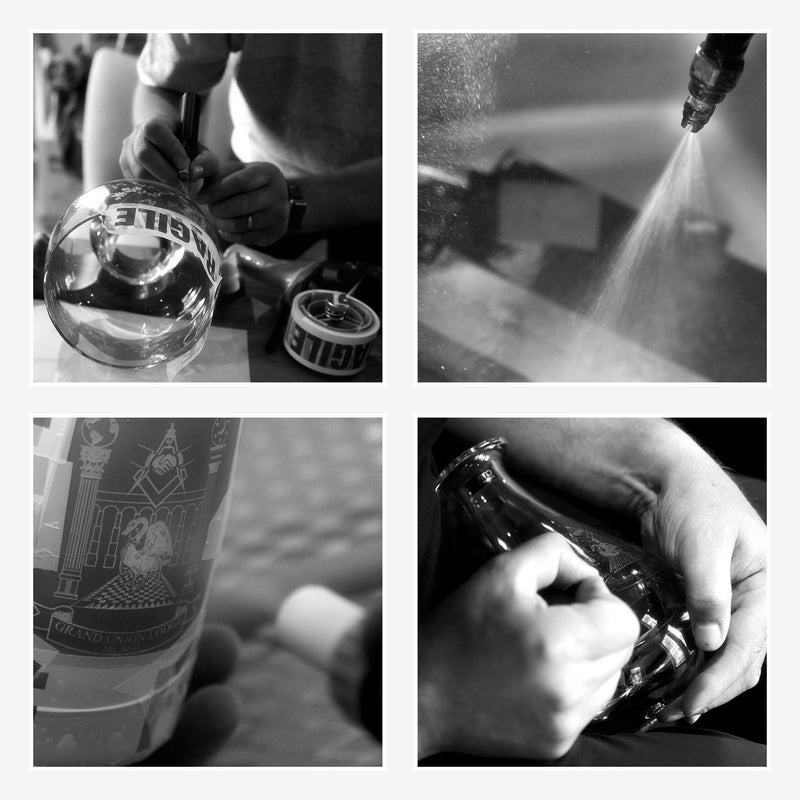 Traditional Sandblast Engraving