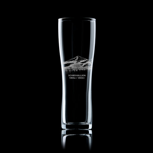 Personalised Schiehallion Mountain Pint Glass