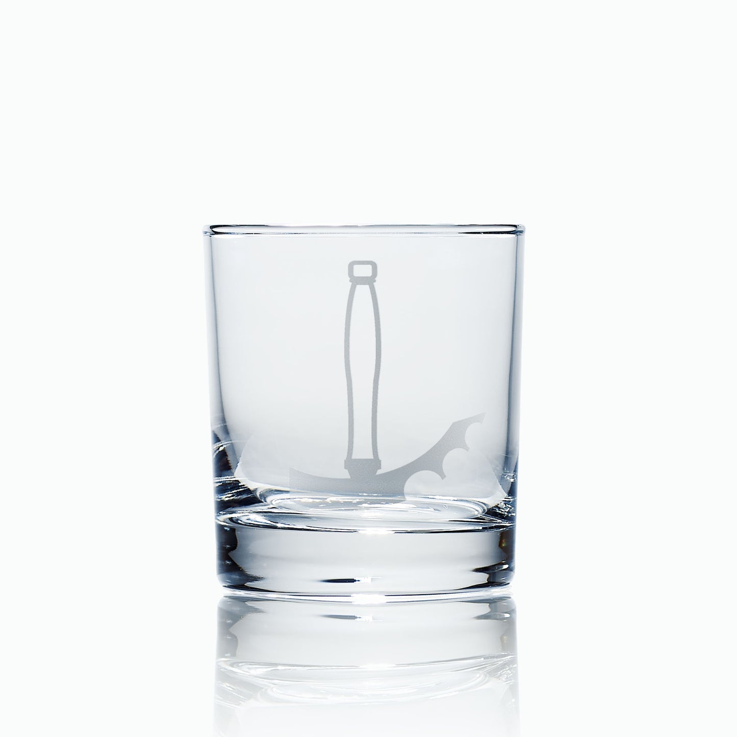 masonic whisky glass engraved with a scottish freemansory jeweller collar jewel