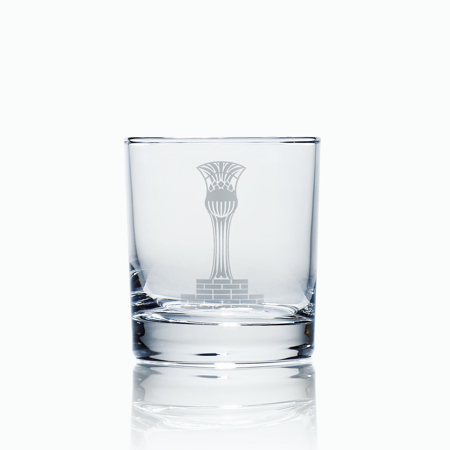 masonic whisky glass engraved with scottish steward cup collar jewel