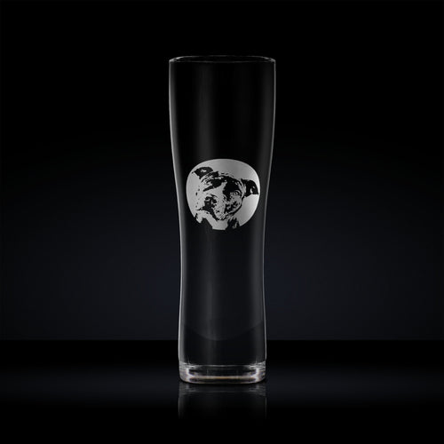 Personalised Staffordshire Bull Terrier Pint Glass