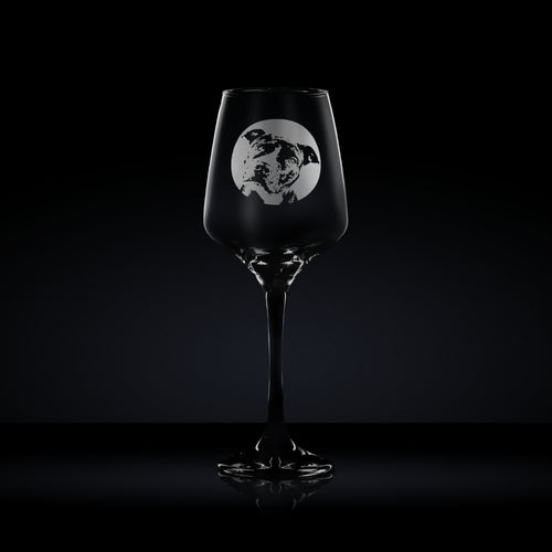 Personalised Staffordshire Bull Terrier Wine Glass