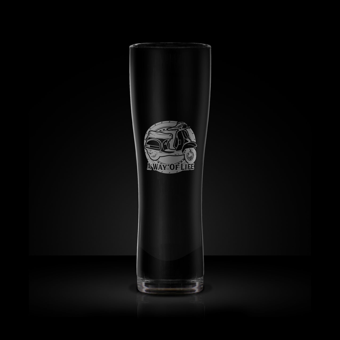 Personalised Vespa T5 Scooter Pint Glass