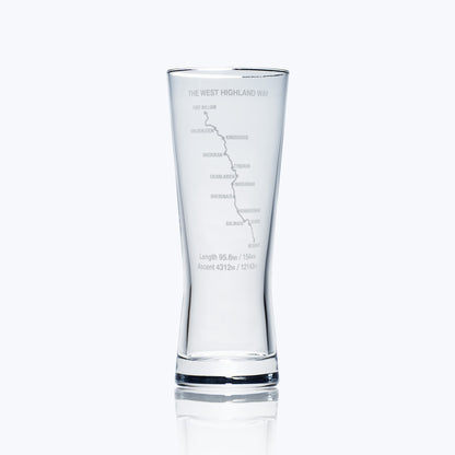 West Highland Way Pint Glass