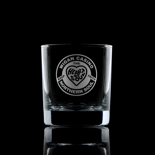 Northern Soul Wigan Casino Whisky Glass